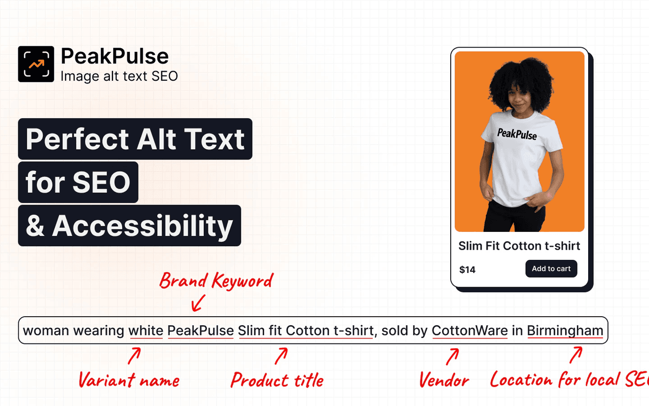 Alt Text Generator — product screenshot